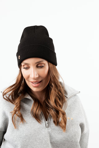 Woolen Cap Black