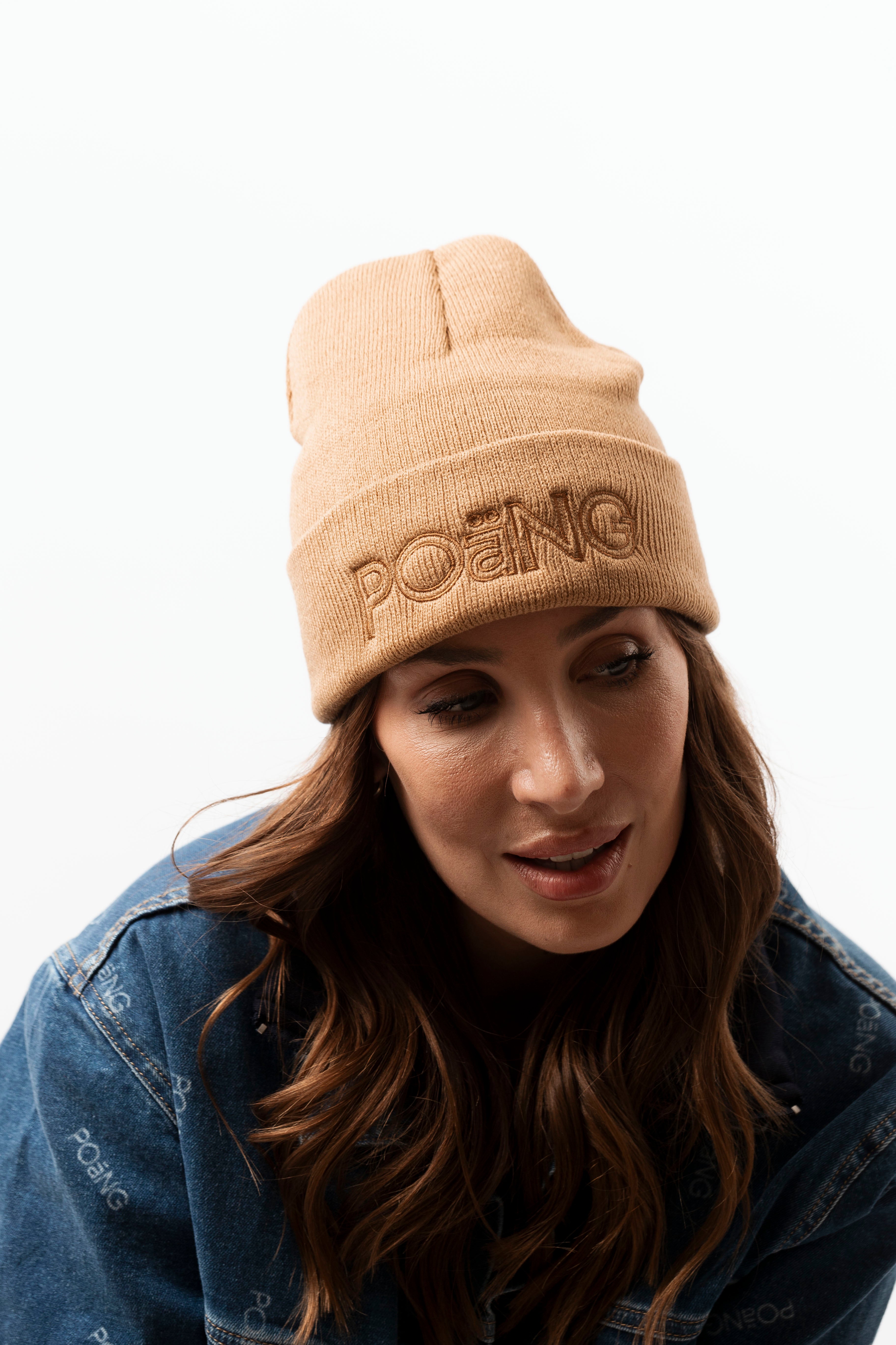 Woolen Cap Caramel