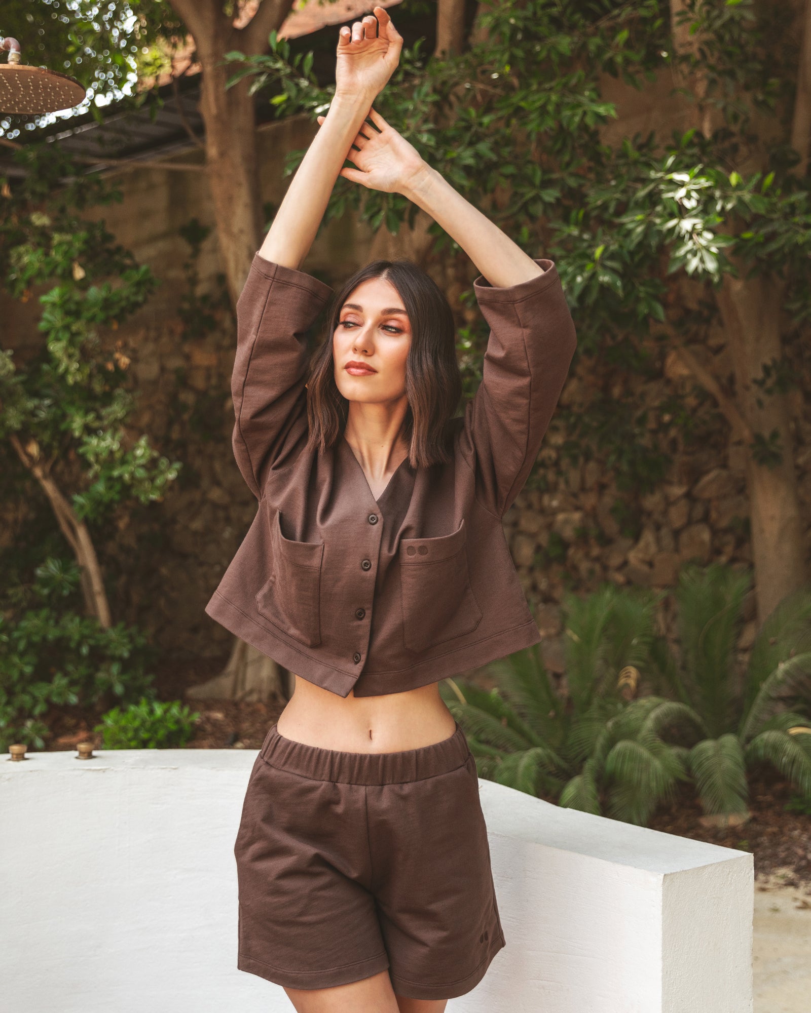 Comfy Short Chocolate